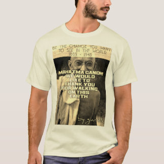 Camiseta Mahatma Gandhi 1869 - 1948