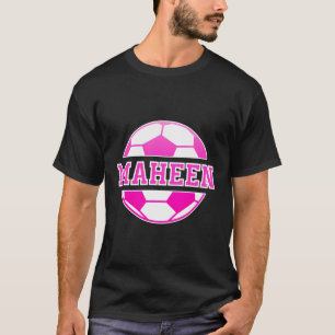 Camiseta Maheen Name Soccer Play Futebol Sports Fan Balls
