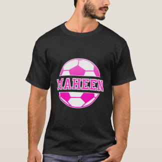 Camiseta Maheen Name Soccer Play Futebol Sports Fan Balls