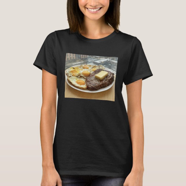 Camiseta Mahi Mahi Duck Eggs Black Garlic Post Gym Breakfas (Frente)