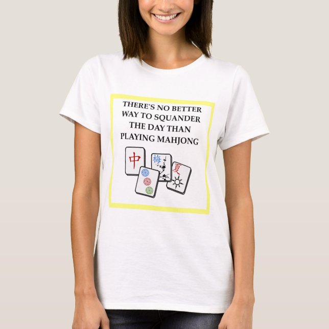 CAMISETA MAHJONG (Frente)
