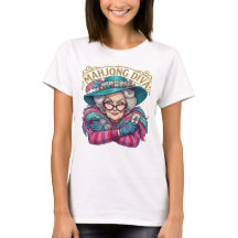 Mahjong Diva Funny Women's