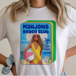 Camiseta Mahjong Summer Beach Club