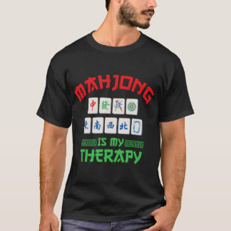Camiseta Mahjong TherapDesign para True Fans T-Shirt