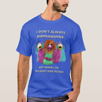 Camiseta Mahnamahna Stuck in your head Muppets song design 