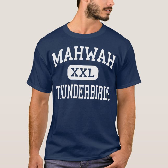 Camiseta Mahwah - Thunderbirds - alto - Mahwah New-jersey (Frente)