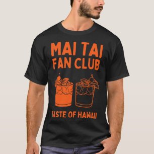 Camiseta Mai Tai Fan Club Taste of Hawaii TShirt