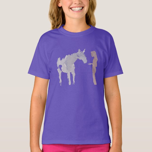 Camiseta Maiden e um Cavalo (Frente)