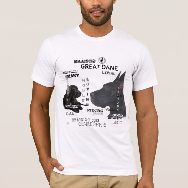 Camiseta Maiestoso dos dinamarqueses (Frente)
