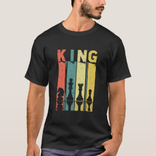 Camiseta Maiestoso Rei Peças de T-shirt Fechada