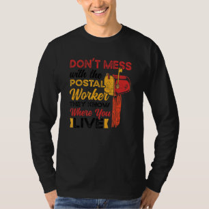 Camiseta Mail Carrier Mailman Postal Worker
