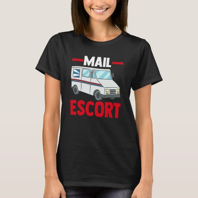 Camiseta Mail Carrier Postman Mailman Postal Worker Mail Es (Frente)