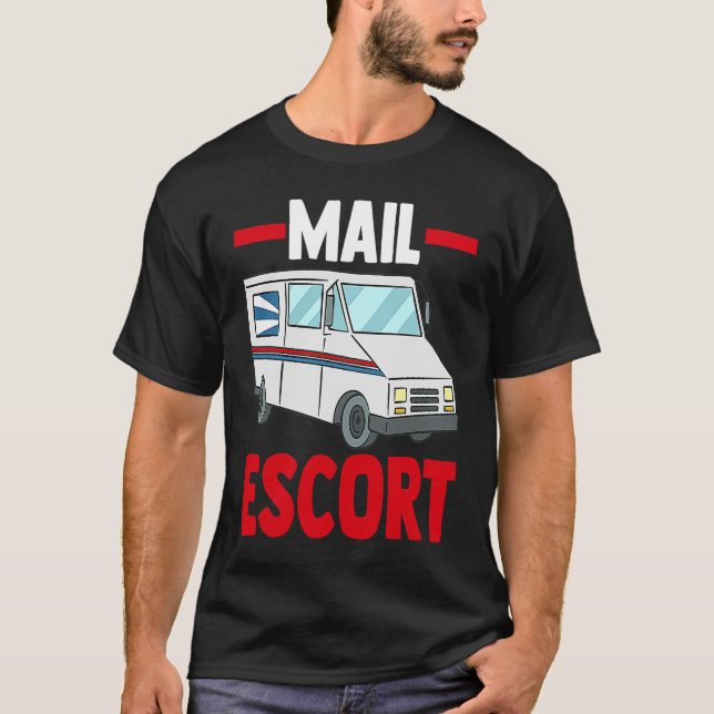 Camiseta Mail Carrier Postman Mailman Postal Worker Mail Es (Frente)