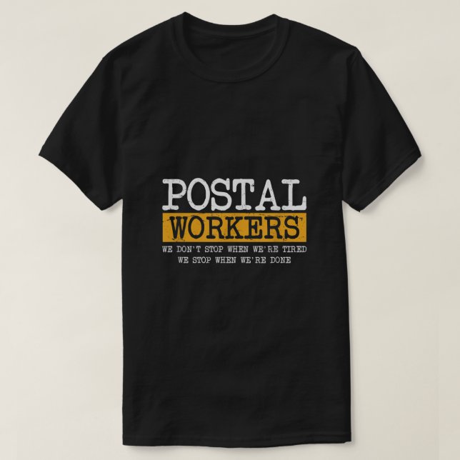 Camiseta Mail Man Lady Rural Carrier Gifts Postal Worker (Frente do Design)