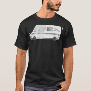 Camiseta Mail Truck Funny Retro Design para um Postal Apose