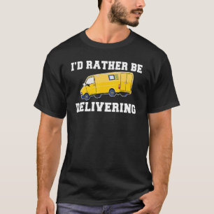 Camiseta Mailman, eu preferencialmente entregar o trabalhad