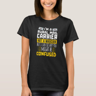 Camiseta Mailman Postal Worker Posto Mágico Rural Mail Ca