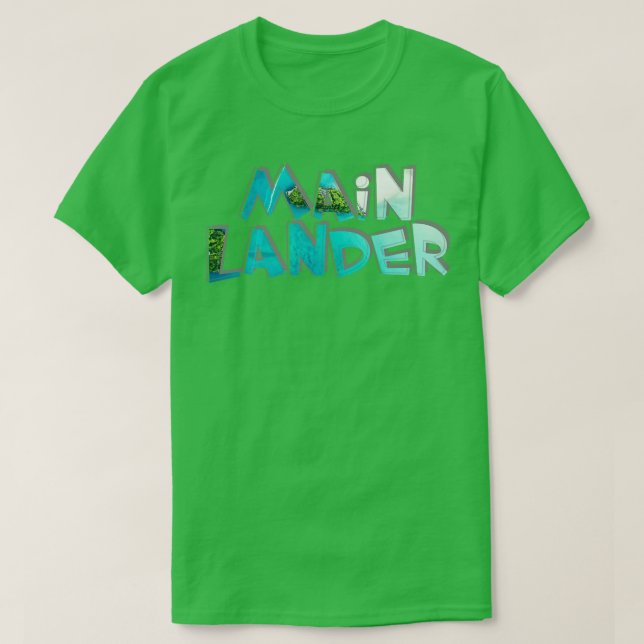 Camiseta Main Lander (Frente do Design)