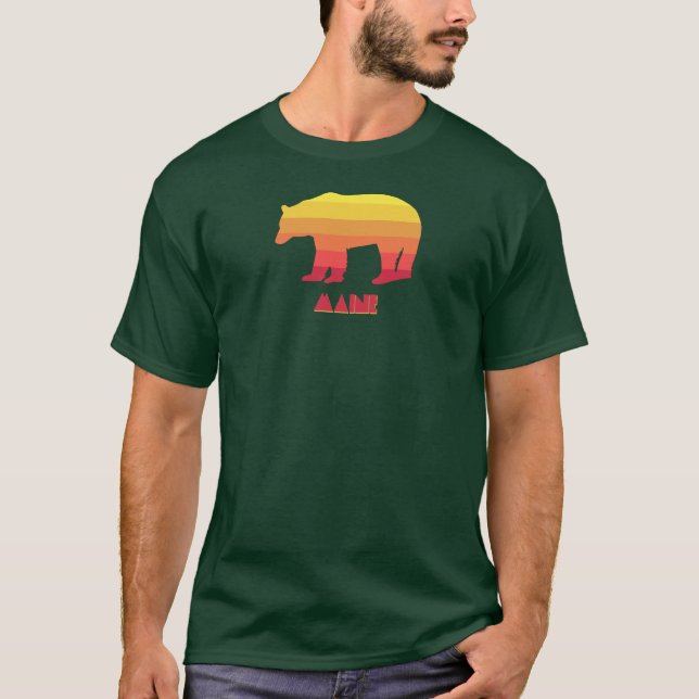 Camiseta Maine Bear (Frente)