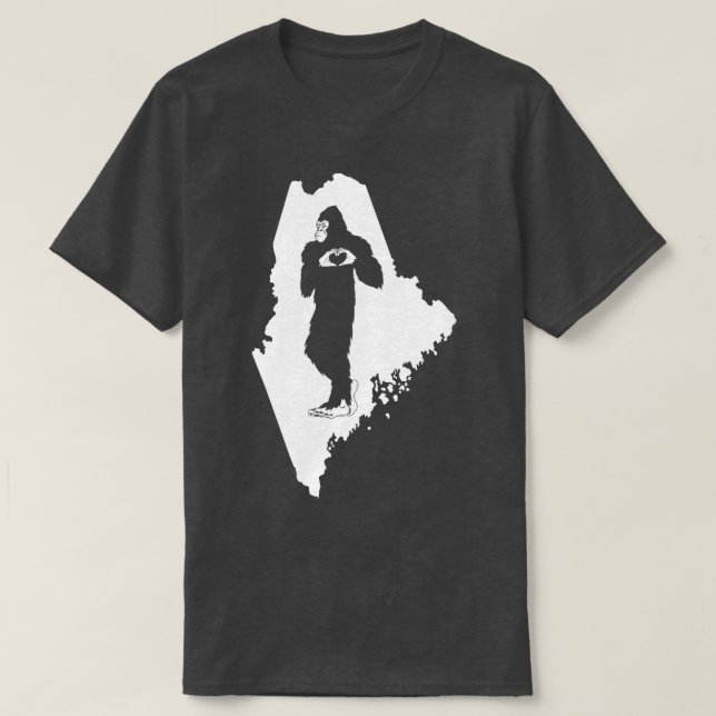 Camiseta Maine Bigfoot (Frente do Design)