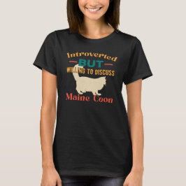 Camiseta Maine Coon