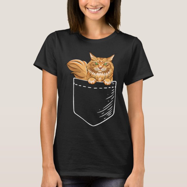 Camiseta Maine Coon Cat (Frente)