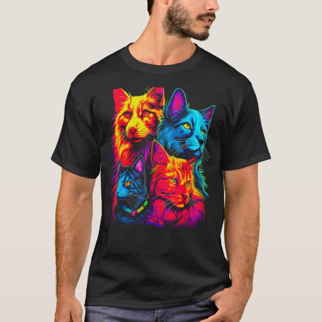 Camiseta Maine Coon Cat Family (Frente)