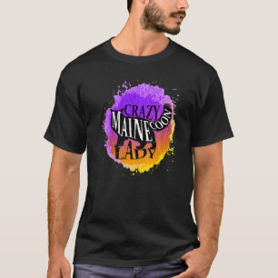 Camiseta Maine Coon Lady Louca