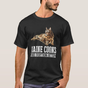 Camiseta Maine Coons Torna Tudo Melhor