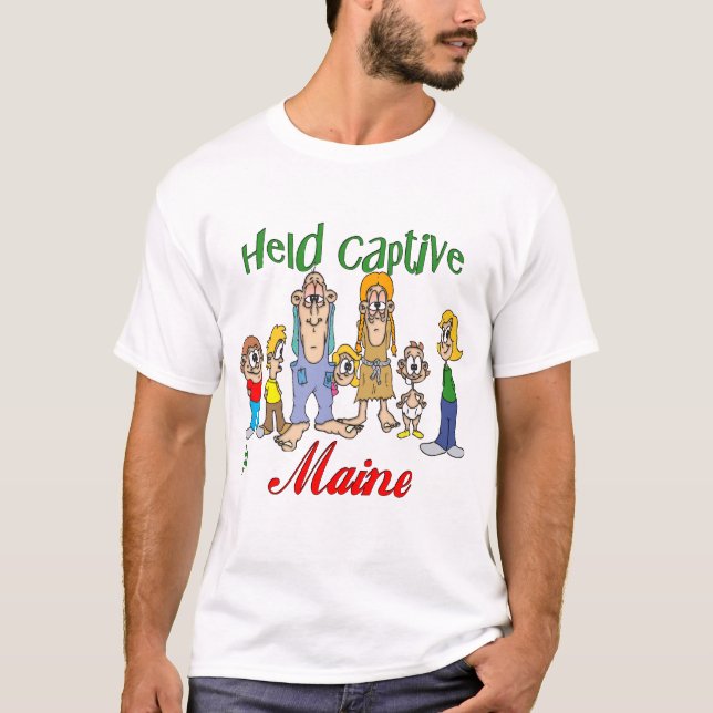 Camiseta Maine em cativeiro (Frente)