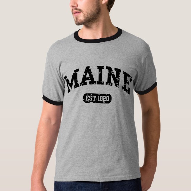 Camiseta Maine Est 1820 (Frente)