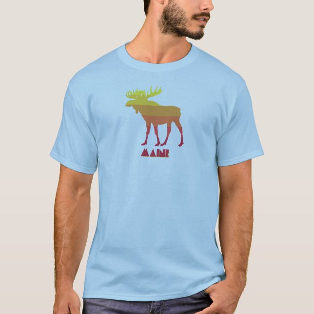 Camiseta Maine Moose (Frente)