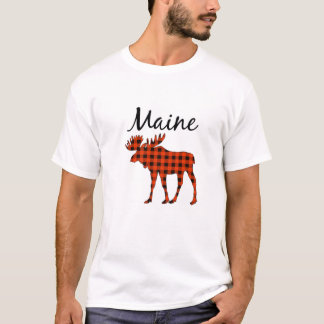 Camiseta Maine Moose State