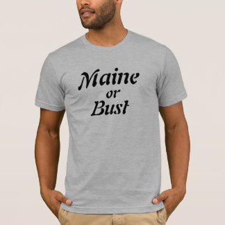 Camiseta Maine ou busto
