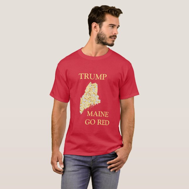 CAMISETA MAINE TRUMP (Frente Completa)