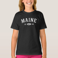 Maine Vintage Maine Retro Me T-Shirt