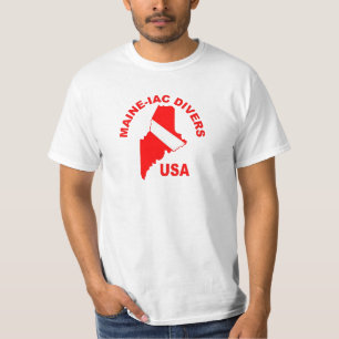 Camiseta Maineiac Divers Classic Logo ValueT-shirt