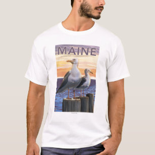 Camiseta MaineSea Gulls a cena
