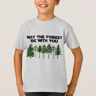 Camiseta Maio a floresta seja com você