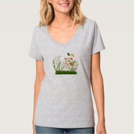Camiseta Maio Flores de Nascimento e Pedra