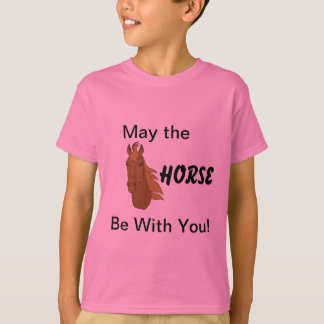 Camiseta Maio o cavalo seja com você!