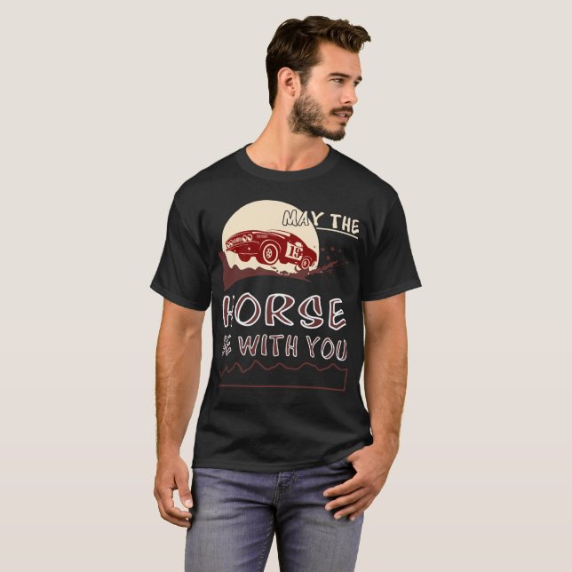 Camiseta Maio o cavalo seja com você (Frente Completa)