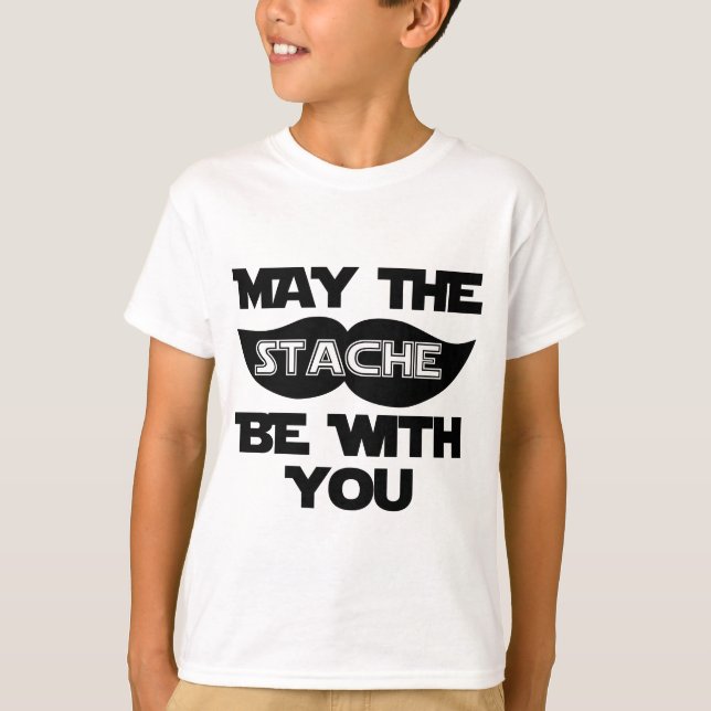 Camiseta Maio o Stache seja com você (Frente)