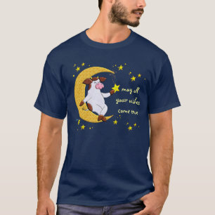 Camiseta Maio todos seus desejos vêm verdadeiro