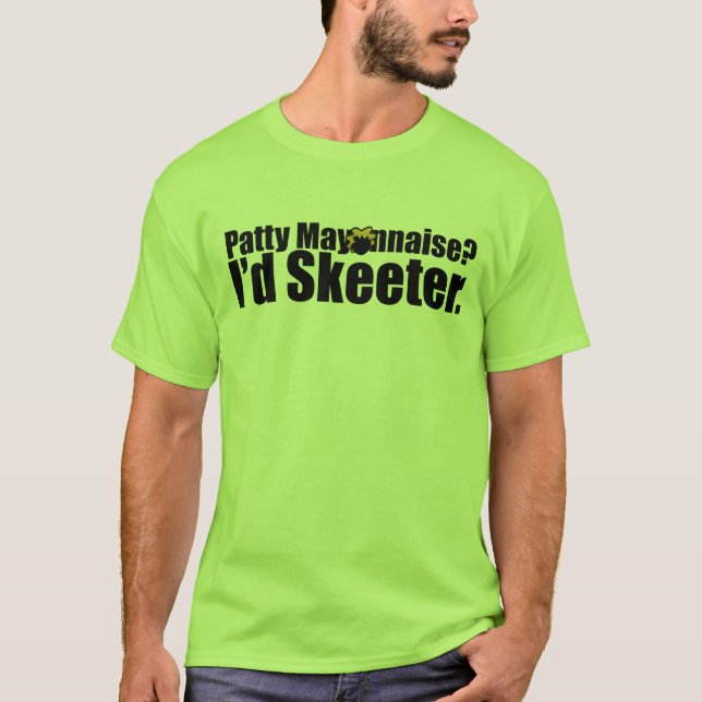 Camiseta Maionese do rissol/t-shirt de Skeeter (Frente)