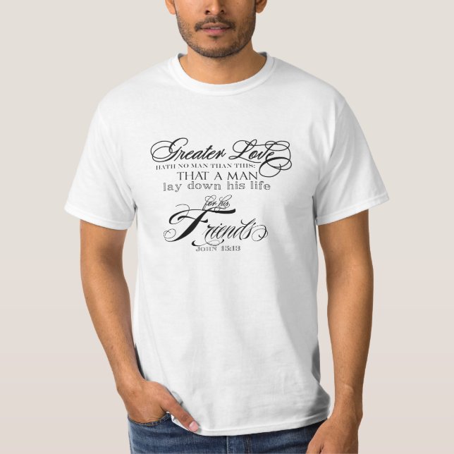 Camiseta Maior amor (Frente)