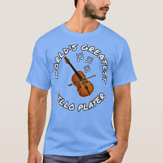 Camiseta Maior Cello Player Cellist String Musici