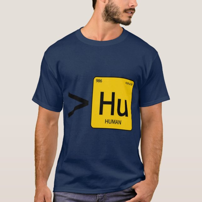 Camiseta Maior do que o ser humano (Frente)