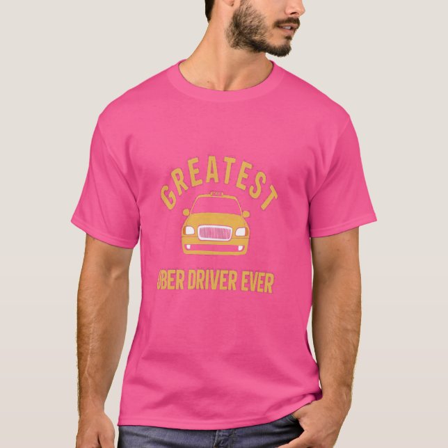 Camiseta Maior Driver De Uber Engraçado Com Driver De Uber (Frente)