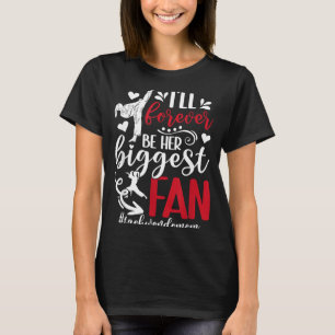 Camiseta Maior Fã Mãe de Taekwondo Lutadora de Taekwondo Mã